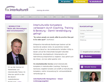 Tablet Screenshot of fix-interkulturell.de